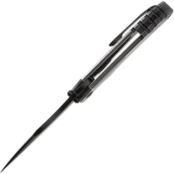 Kansept Pelican EDC Framelock Black Drop Point
