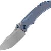Kansept Pelican EDC Framelock Blue Tanto