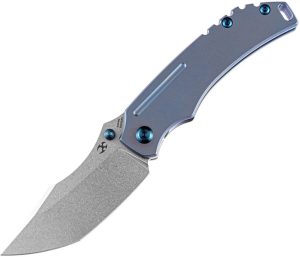 Kansept Pelican EDC Framelock Blue Tanto