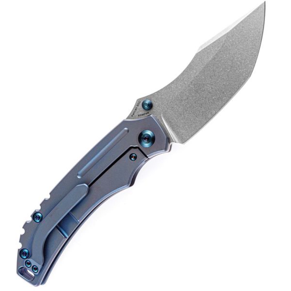 Kansept Pelican EDC Framelock Blue Tanto