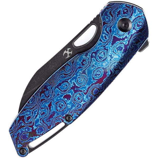 Kansept Model 6 Framelock Timascus - CPM S35VN
