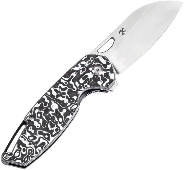 Kansept Model 6 Linerlock Left CPM-20CV Wharncliffe