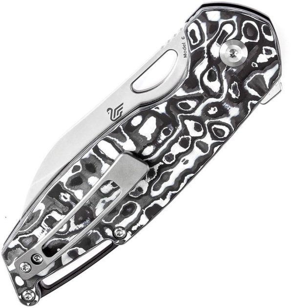 Kansept Model 6 Linerlock Left CPM-20CV Wharncliffe