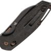 Kansept Model 6 Crossbar Lock Sheepsfoot CF BlackWash