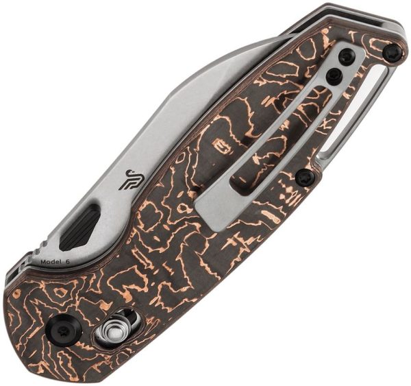 Kansept Model 6 Crossbar Lock Sheepsfoot Copper CF
