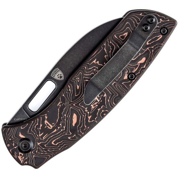 Kansept Convict Framelock Copper CF - CPM-20CV