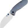 Kansept Convict Framelock S35VN Blue Titanium