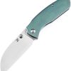 Kansept Convict Framelock S35VN Green Titanium