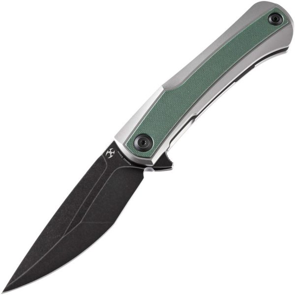 Kansept Kratos Framelock CPM S35VN Green G10