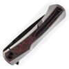 Kansept Kratos Framelock Red/Black Carbon Fiber