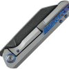 Kansept Bulldozer Framelock Gray Titanium