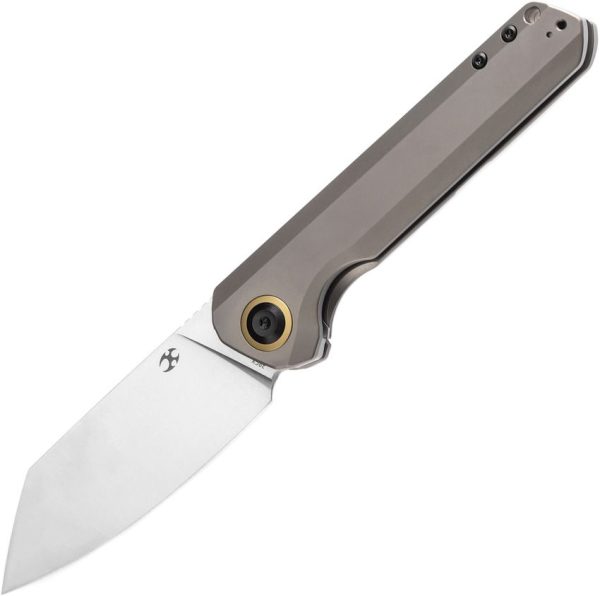 Kansept Bulldozer Framelock Bronze Titanium