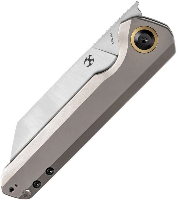 Kansept Bulldozer Framelock Bronze Titanium