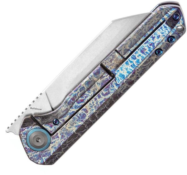 Kansept Bulldozer Framelock Lightning Strike