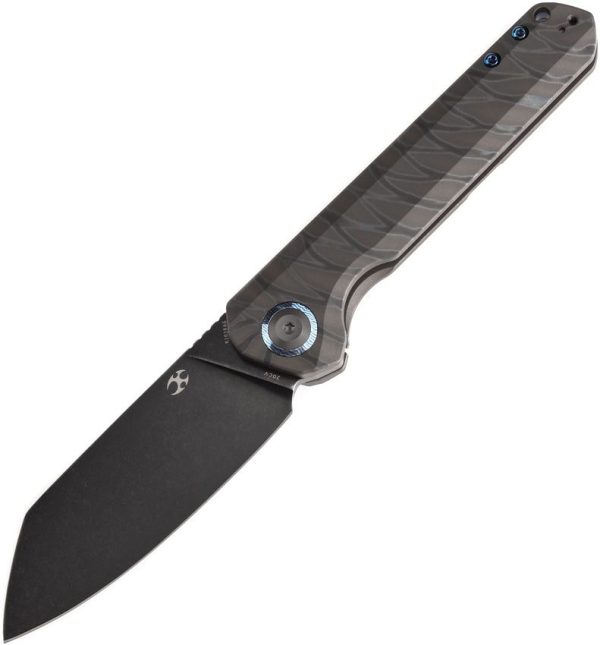 Kansept Bulldozer Framelock Tiger Stripe