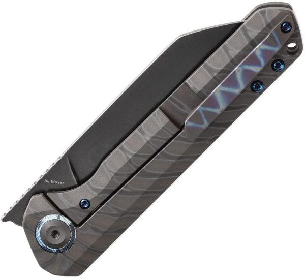 Kansept Bulldozer Framelock Tiger Stripe