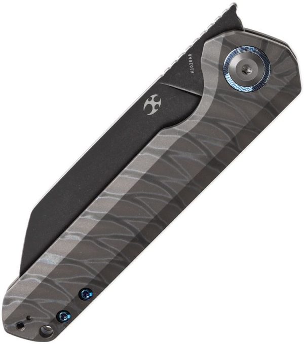 Kansept Bulldozer Framelock Tiger Stripe