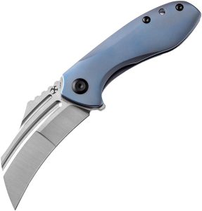Kansept KTC3 Linerlock Blue Titanium Folding Knife