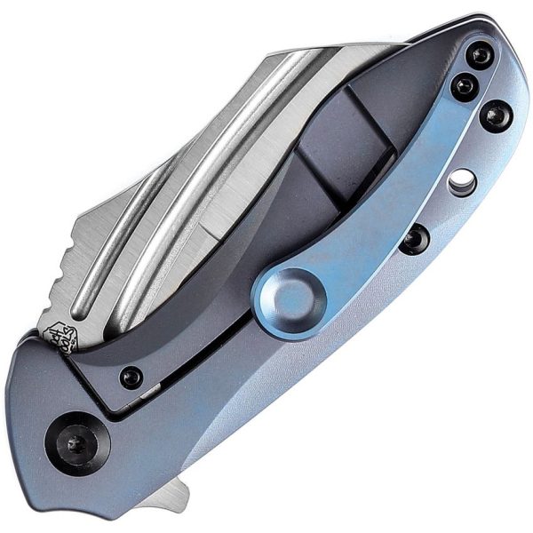 Kansept KTC3 Linerlock Blue Titanium Folding Knife