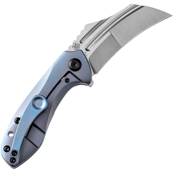 Kansept KTC3 Linerlock Blue Titanium Folding Knife