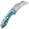 Kansept KTC3 Linerlock Green Titanium Folding Knife