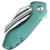Kansept KTC3 Linerlock Green Titanium Folding Knife