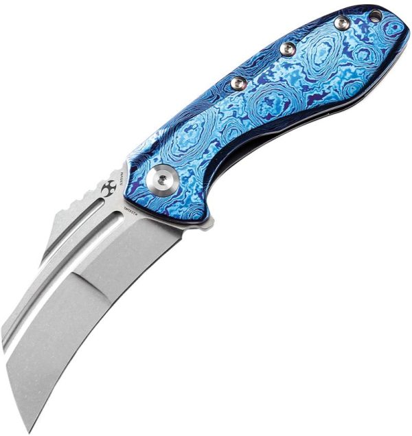 Kansept KTC3 Linerlock Timascus Folding Knife
