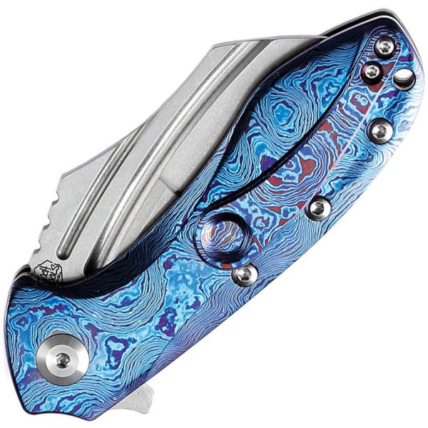 Kansept KTC3 Linerlock Timascus Folding Knife