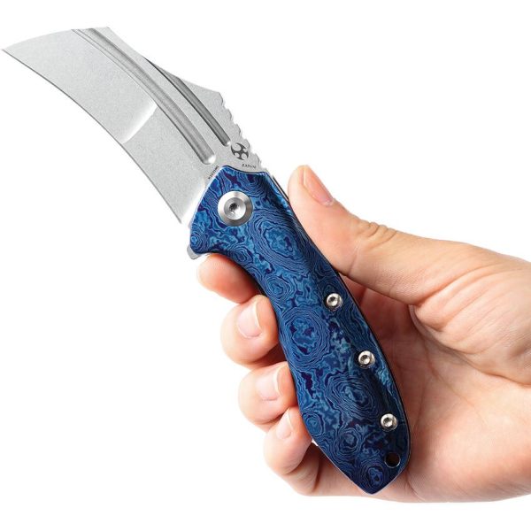 Kansept KTC3 Linerlock Timascus Folding Knife