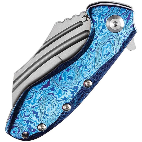 Kansept KTC3 Linerlock Timascus Folding Knife
