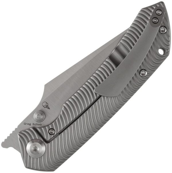 Kansept Fenrir Framelock BB Ti Wharncliffe CPM S35VN