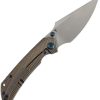 Kansept Fenrir Framelock Bronze Ti Wharncliffe CPM S35VN