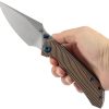 Kansept Fenrir Framelock Bronze Ti Wharncliffe CPM S35VN