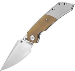 Kansept Fenrir Linerlock PEI Gray Titanium CPM S35VN