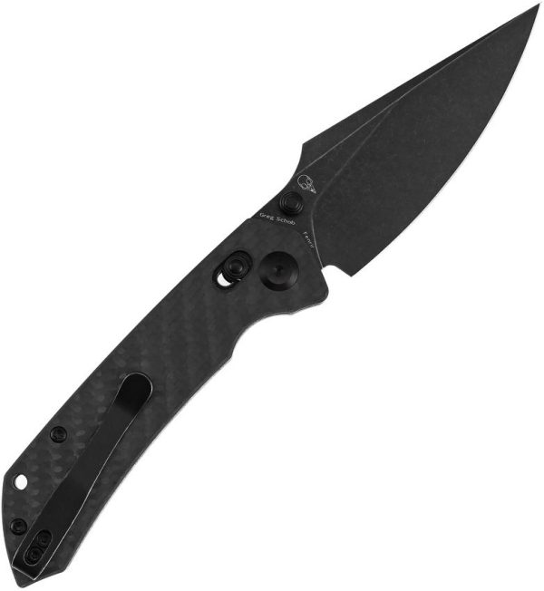 Kansept Fenrir Crossbar Lock Twill CF Wharncliffe