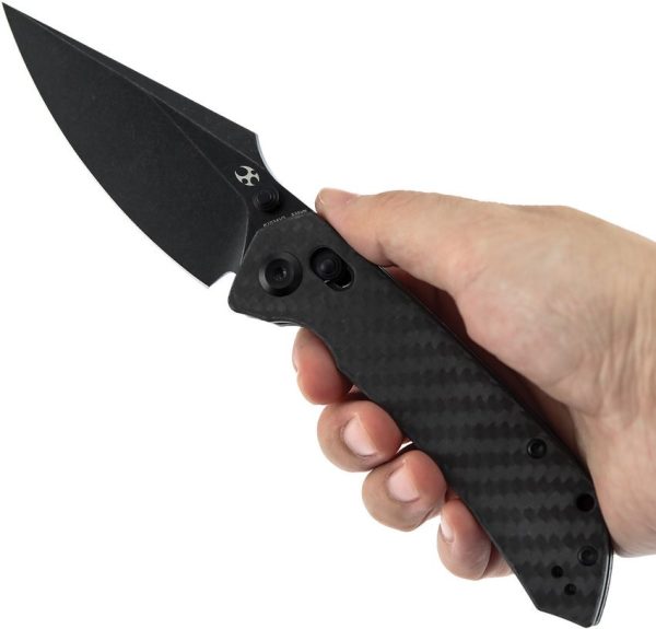 Kansept Fenrir Crossbar Lock Twill CF Wharncliffe