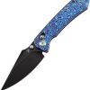 Kansept Fenrir Crossbar Lock Timascus Wharncliffe