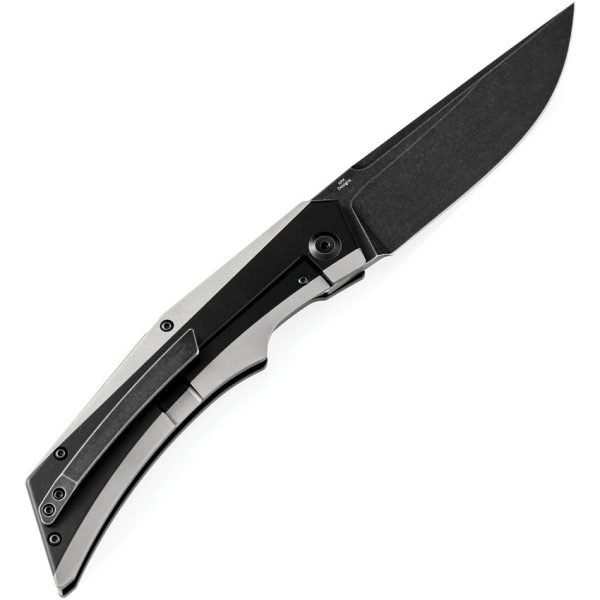 Kansept Naska Framelock Drop Point CPM S35VN Black