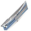 Kansept Naska Framelock Drop Point CPM S35VN Blue