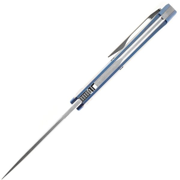 Kansept Naska Framelock Drop Point CPM S35VN Blue