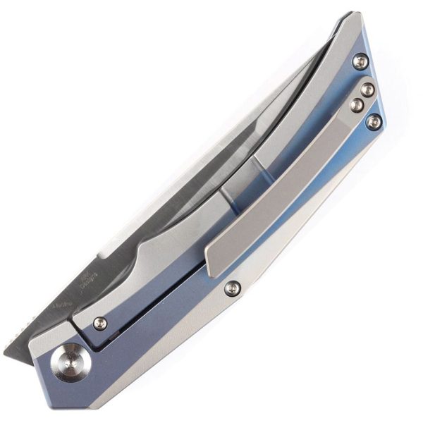 Kansept Naska Framelock Tanto CPM S35VN Blue