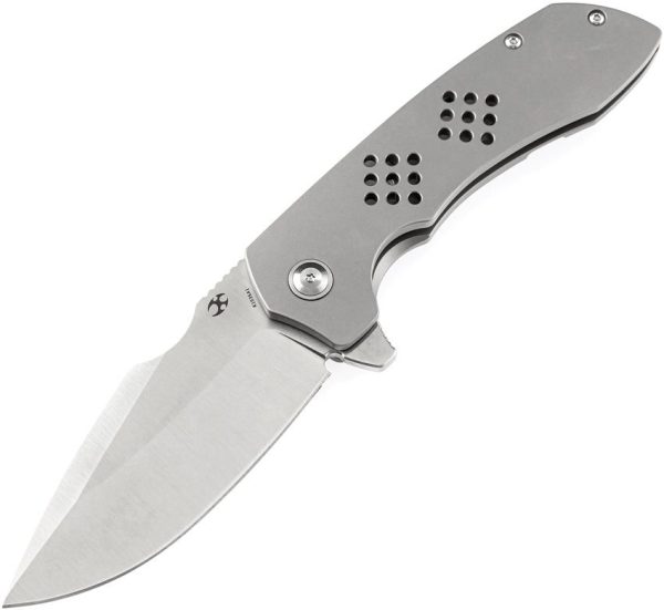 K1036A1.jpg Kansept Entity Framelock Gray Titanium CPM S35VN