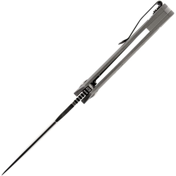 Kansept Entity Framelock Black Stonewash CPM S35VN