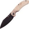Kansept Nesstreet Linerlock Brown Stonewash CPM S35VN