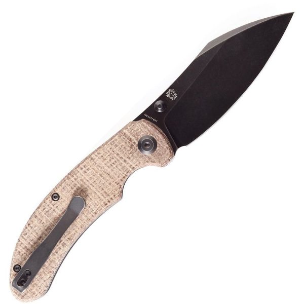 Kansept Nesstreet Linerlock Brown Stonewash CPM S35VN