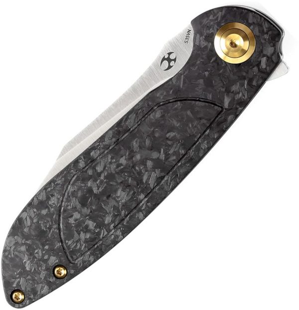 Kansept Prometheus Framelock CF Sheepsfoot CPM S35VN