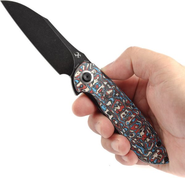 Kansept Prometheus Framelock Nebula Sheepsfoot S35VN