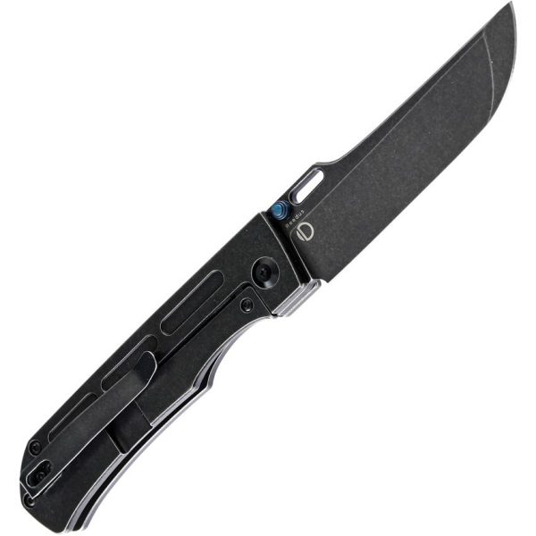 Kansept Reedus Framelock Black TiNi CPM S35VN