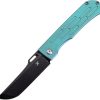 Kansept Reedus Framelock Green Anodized Titanium