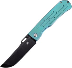 Kansept Reedus Framelock Green Anodized Titanium